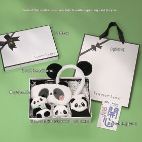 Panda Peripheral Gifts Girlfriends Birthday Elements Practical Winter Warm New Years's Banquet Hand Box Christmas